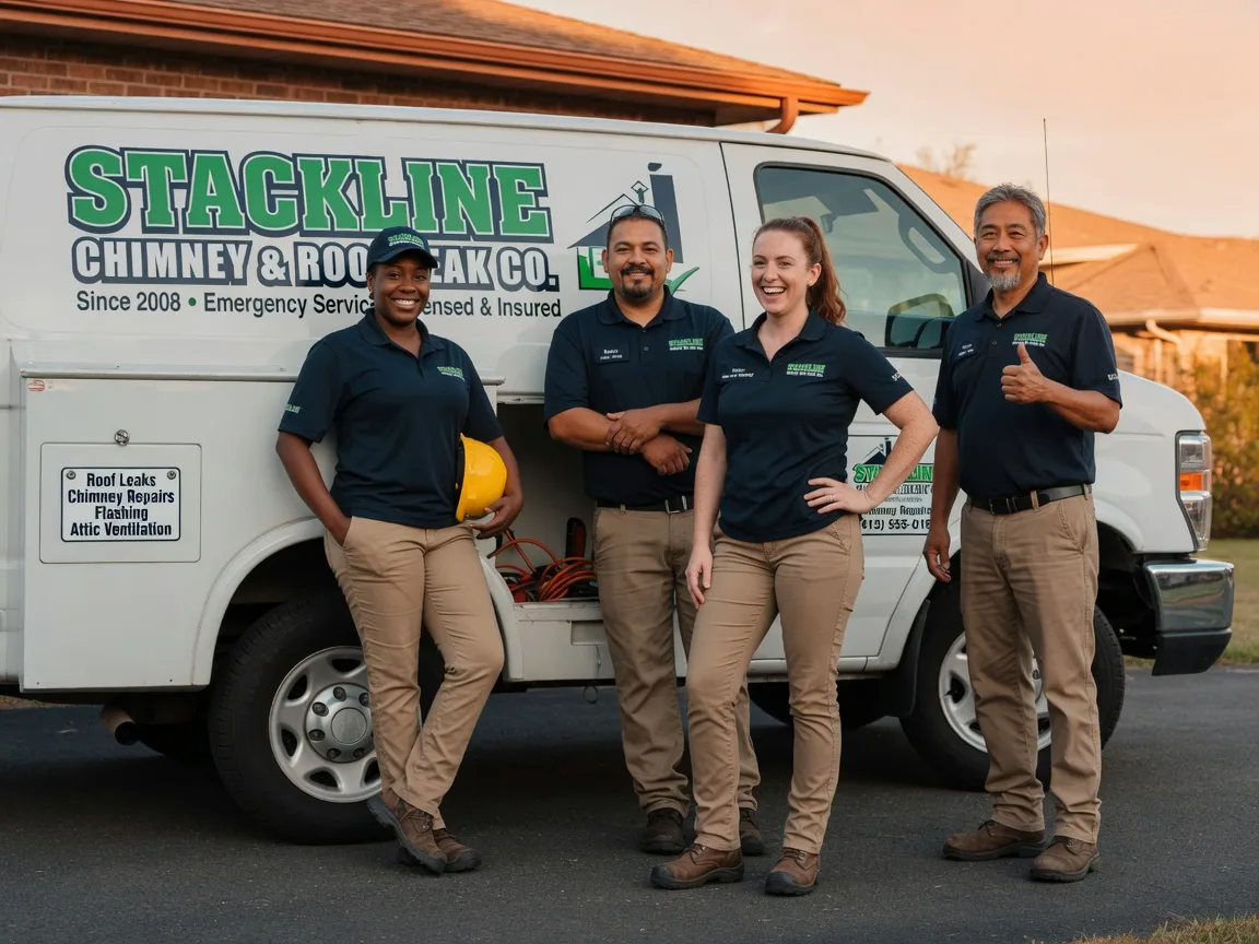 Chimney flashing repair company in Carnegie, PA